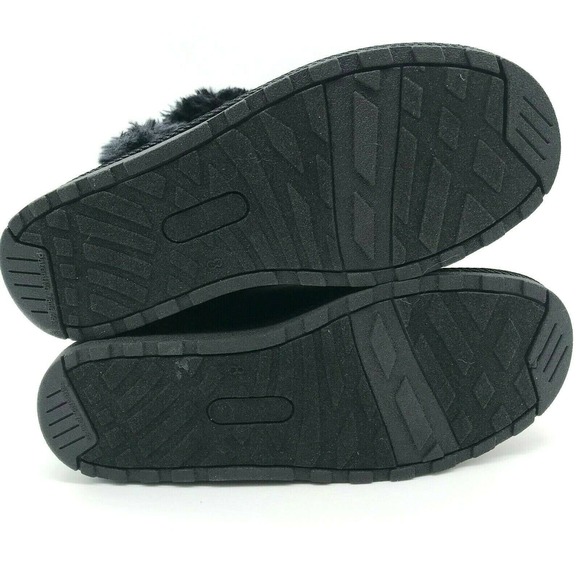 New! Falls Creek Carly Faux Fur Booties Black Suede Women’s winter boots - Picture 9 of 9